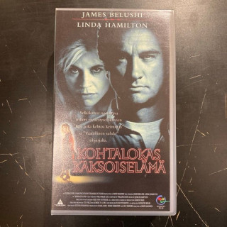 Kohtalokas kaksoiselämä VHS (VG+/M-) -jännitys-